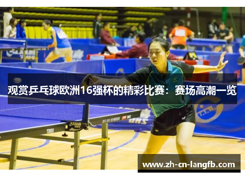 观赏乒乓球欧洲16强杯的精彩比赛:赛场高潮一览 观赏乒乓球欧洲16强杯的精彩比赛:赛场高潮一览